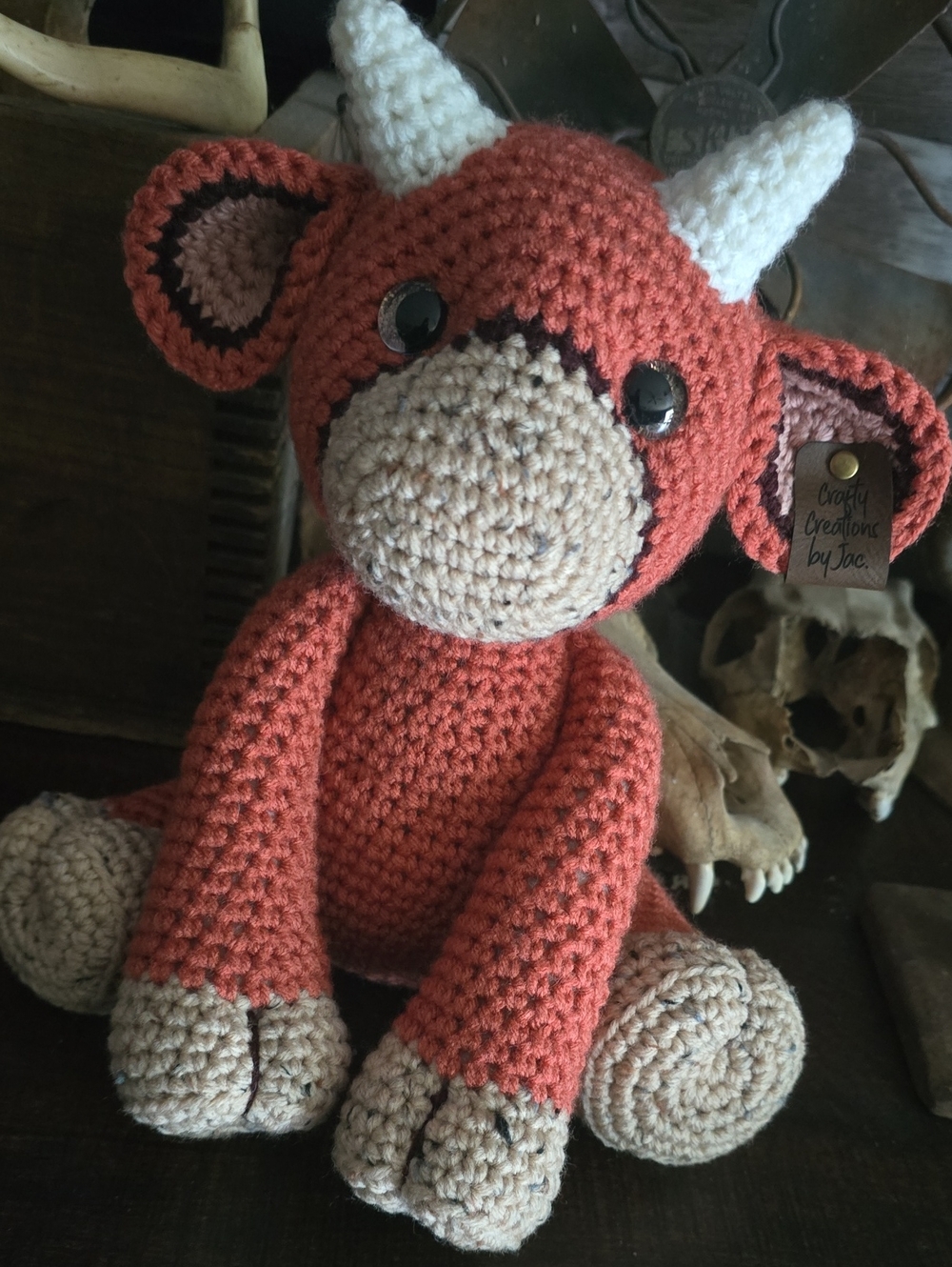 Cow Crochet Plushie